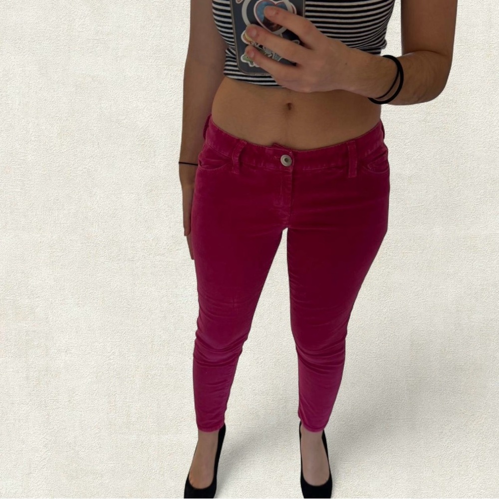 Banana Republic Fuchsia Corduroy Pants
